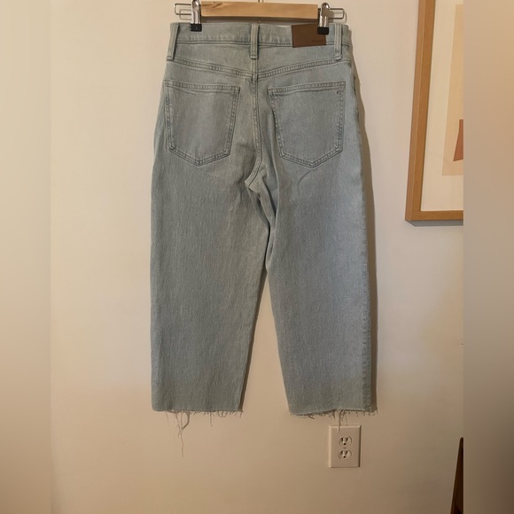 Madewell Petite Perfect Vintage Wide Leg Crop Jean - Picture 10 of 12
